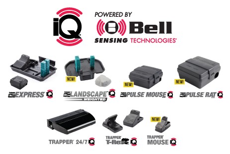 Seven products developed by Bell Sensing Technologies for pest control